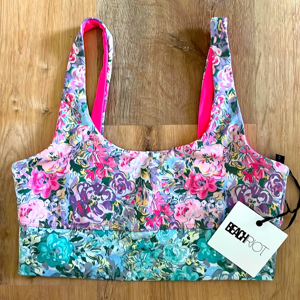 Beach Riot Leah Sports top